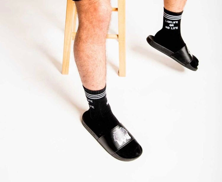 Loelife or no life crew socks